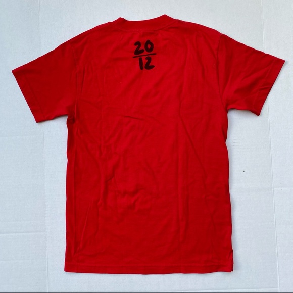 Bruce Springsteen Wrecking Ball Tour RED T-Shirt M 2012 Cotton USA 2 Sided - Picture 6 of 7